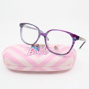 Barbie BAAA035 D42 48mm Purple/Marble Latest Model, New Girl's Eyeglasses.